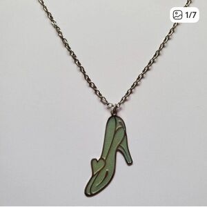 Disney Cinderella Glass Slipper Necklace